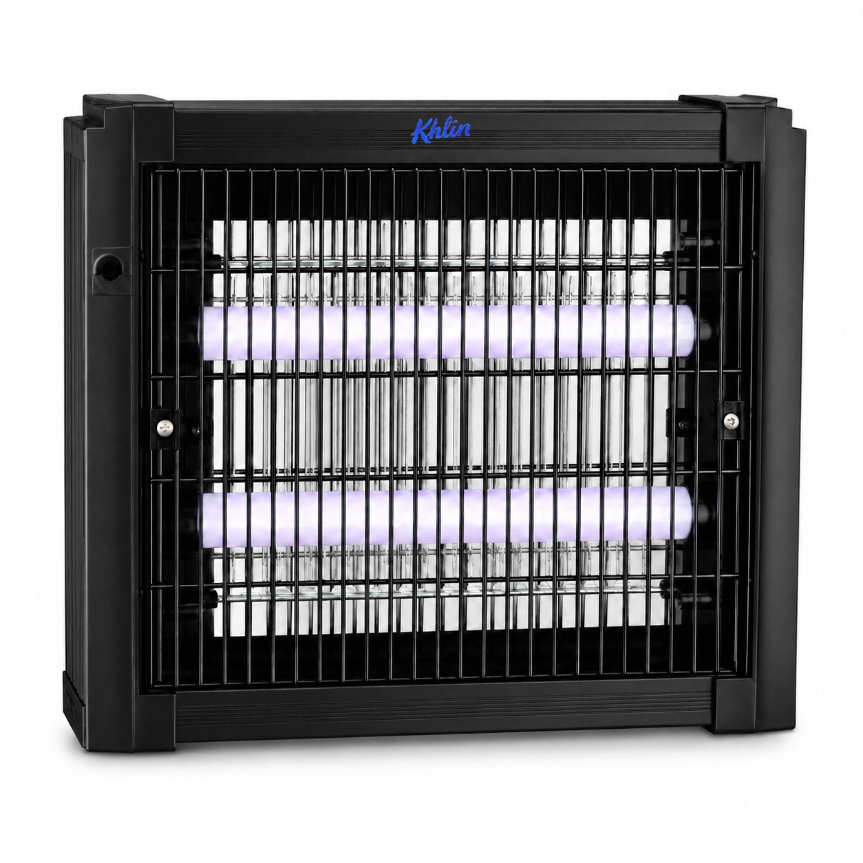 Khlin Bug Zapper Indoor, Electric Mosquito Killer with Dual UV Light Tubes, Compact Fly and Insect Zapper with Protective Outer Grid for Bedroom, Kitchen, Garage, Office and Patio