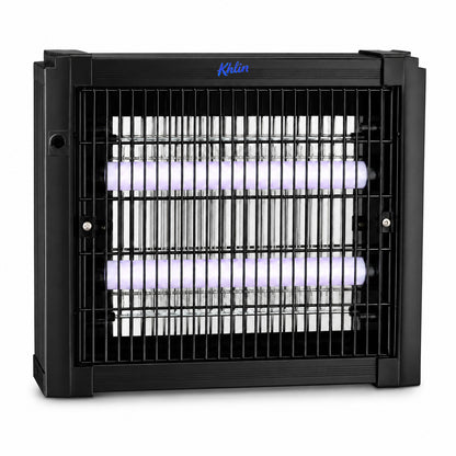 Khlin Bug Zapper Indoor, Electric Mosquito Killer with Dual UV Light Tubes, Compact Fly and Insect Zapper with Protective Outer Grid for Bedroom, Kitchen, Garage, Office and Patio